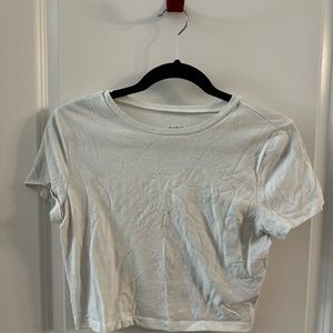 wild fable white crop top